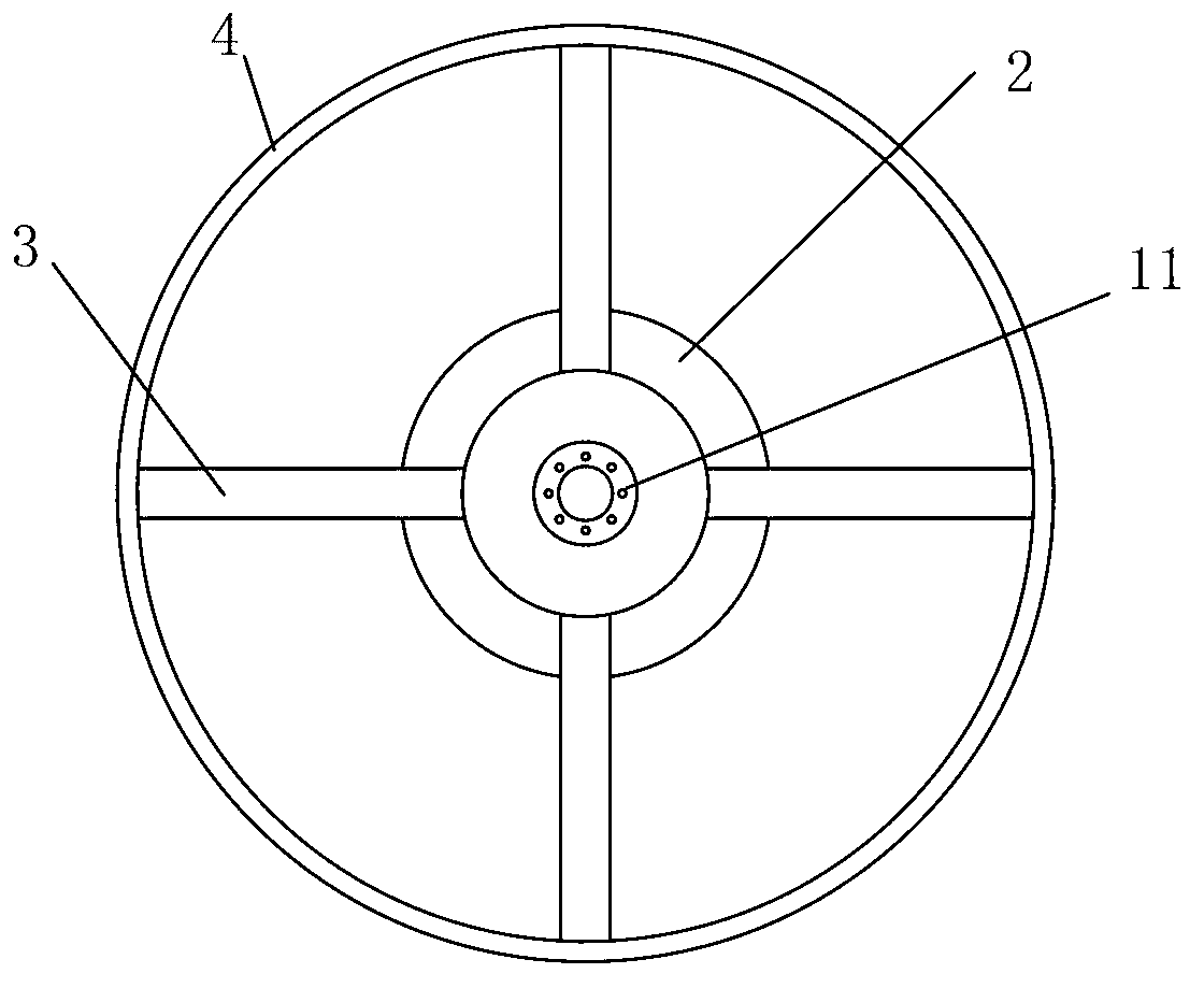 Well completion process of sandy cobble stratum radial well