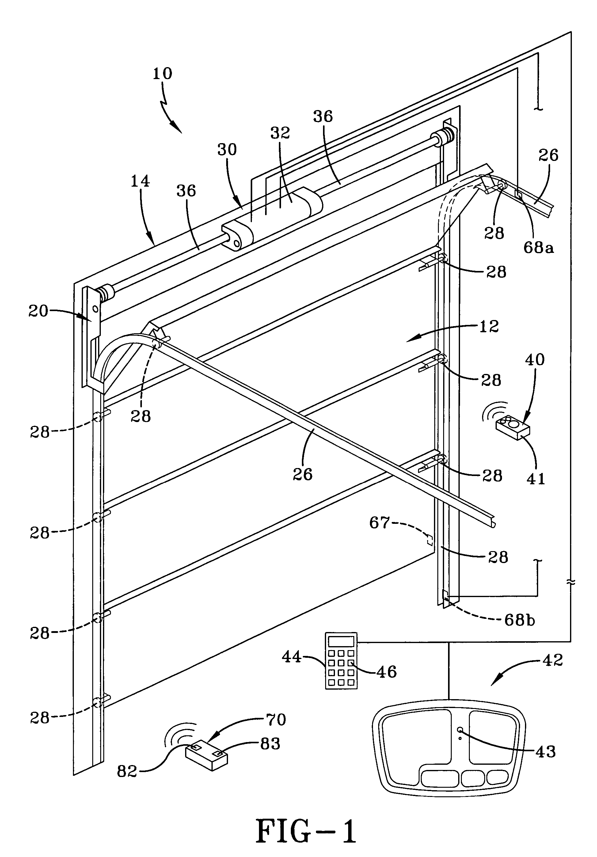 System and methods for automatically moving access barriers initiated by mobile transmitter devices