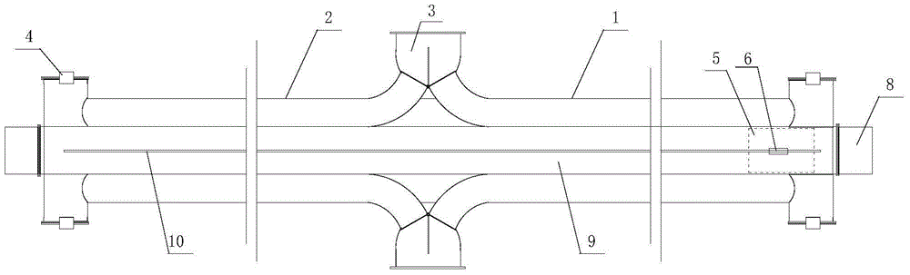 Tunnel type shipboard aircraft catapult capable of using multiple types of energy