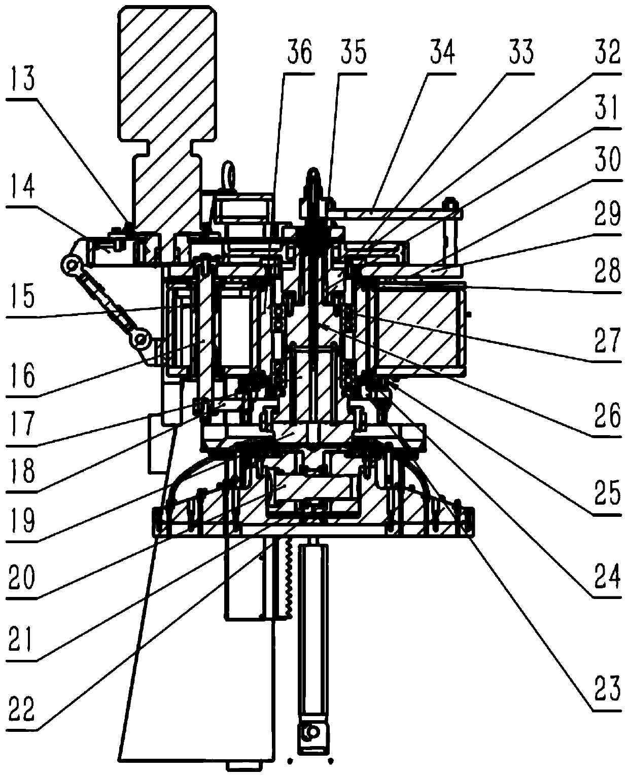 High speed loading device for gantry polishing machine