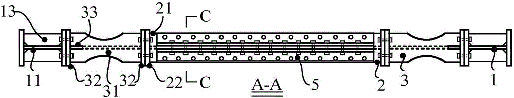 Fabricated steel frame and steel plate shear wall structure replaceable after earthquake