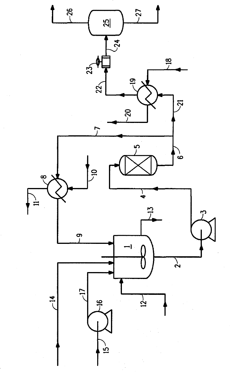 Continuous process to produce hexafluoroisopropanol