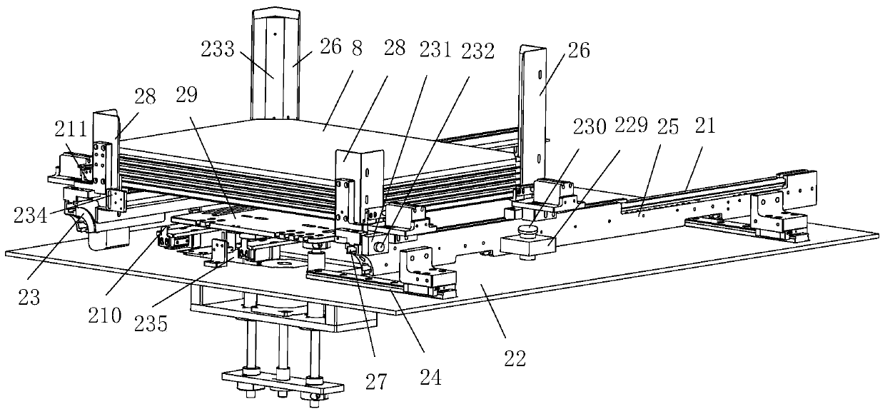 Fingerprint chip electrical performance test device