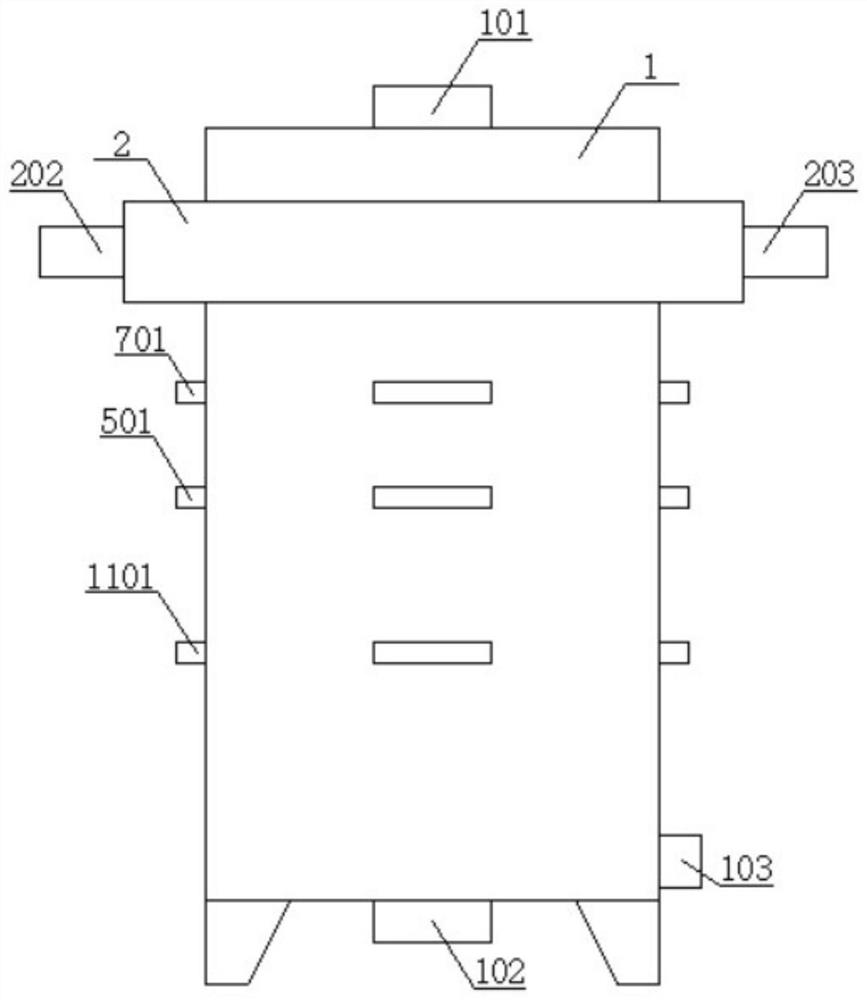 Efficient fractionating device for chemical engineering