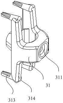 Induced-draft type vertical air conditioner and air mixing method