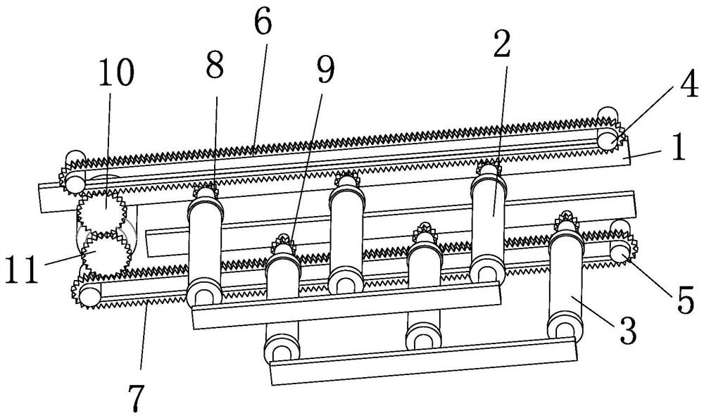 Feeding device of full-automatic mask machine