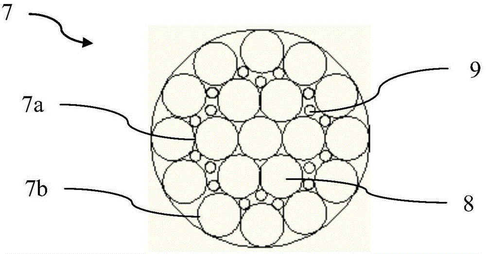 Composite waterproof cable and preparation method thereof