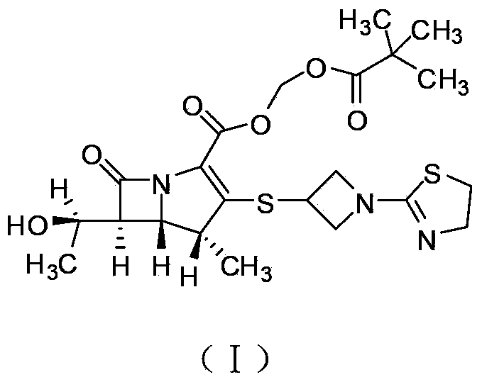 Tebipenem pivoxil industrial preparation method