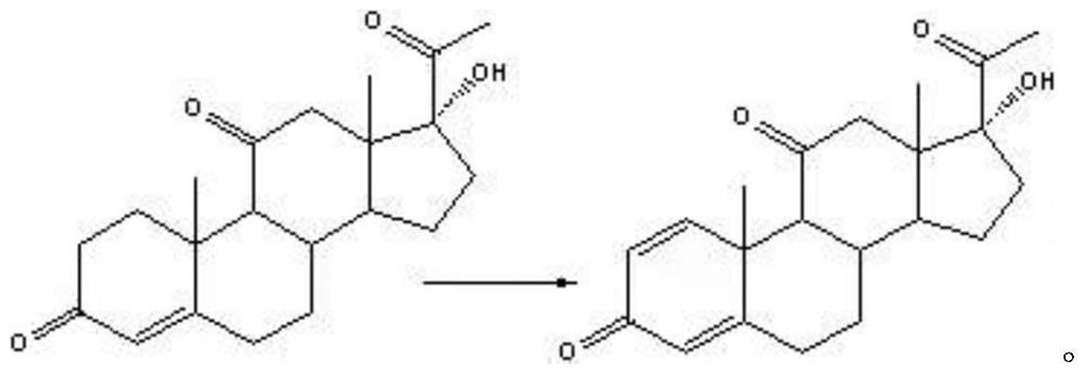 Preparation method of triketone dehydrogenation product