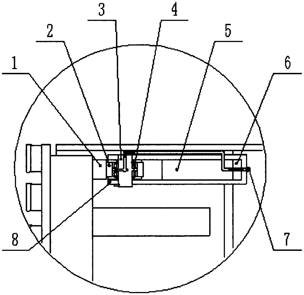 Cutterhead supporting device