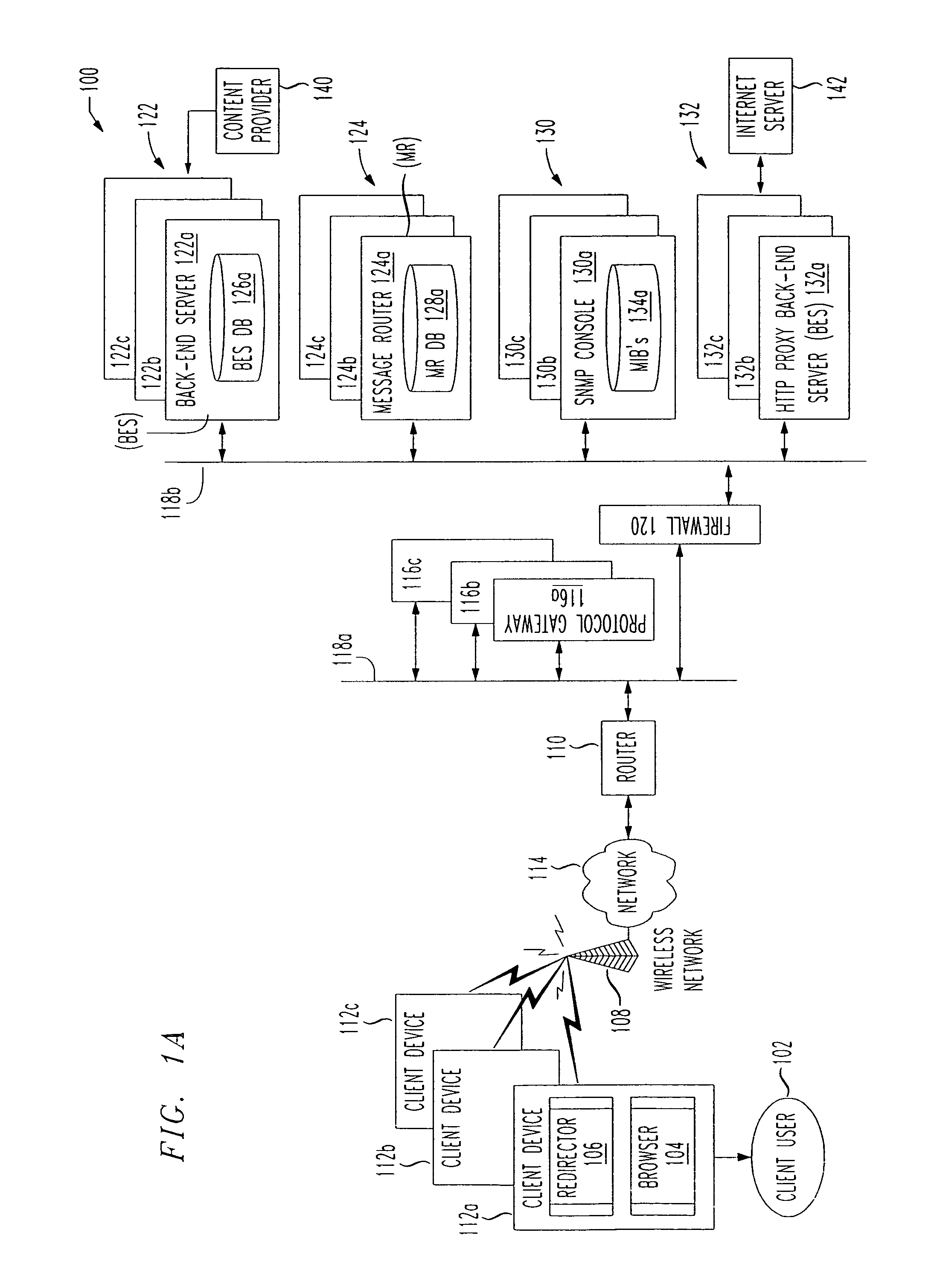 System and method to publish information from servers to remote monitor devices