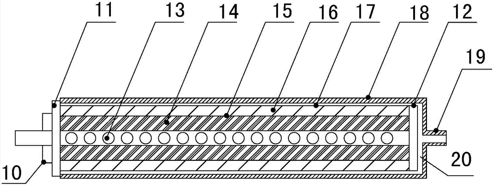 Processing device and method for rainwater reclamation