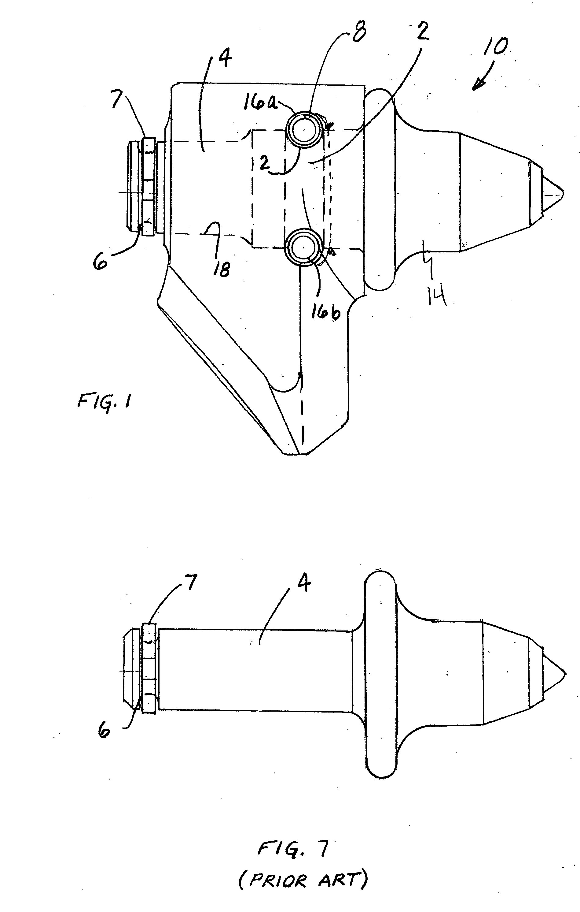 Retaining system for securing a cutting tool to a support block