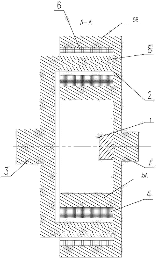 Magnetic-gap-fixed permanent magnet speed regulator