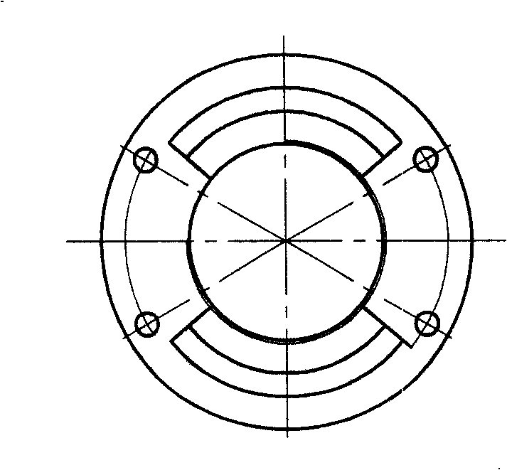 Short bundle cable stretching caging device and method for stretching and anchoring