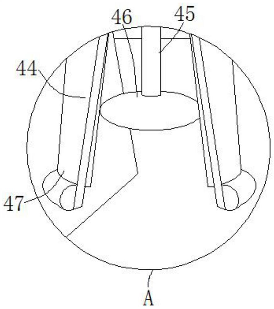 Stable-to-use deep hole cleaning device and cleaning method