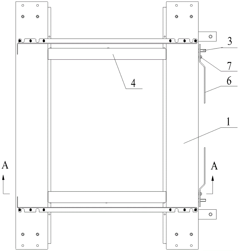 Refrigeration unit lifting bracket for upright freezer and upright freezer with same