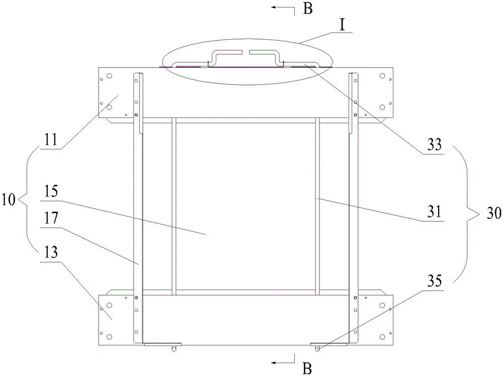 Refrigeration unit lifting bracket for upright freezer and upright freezer with same