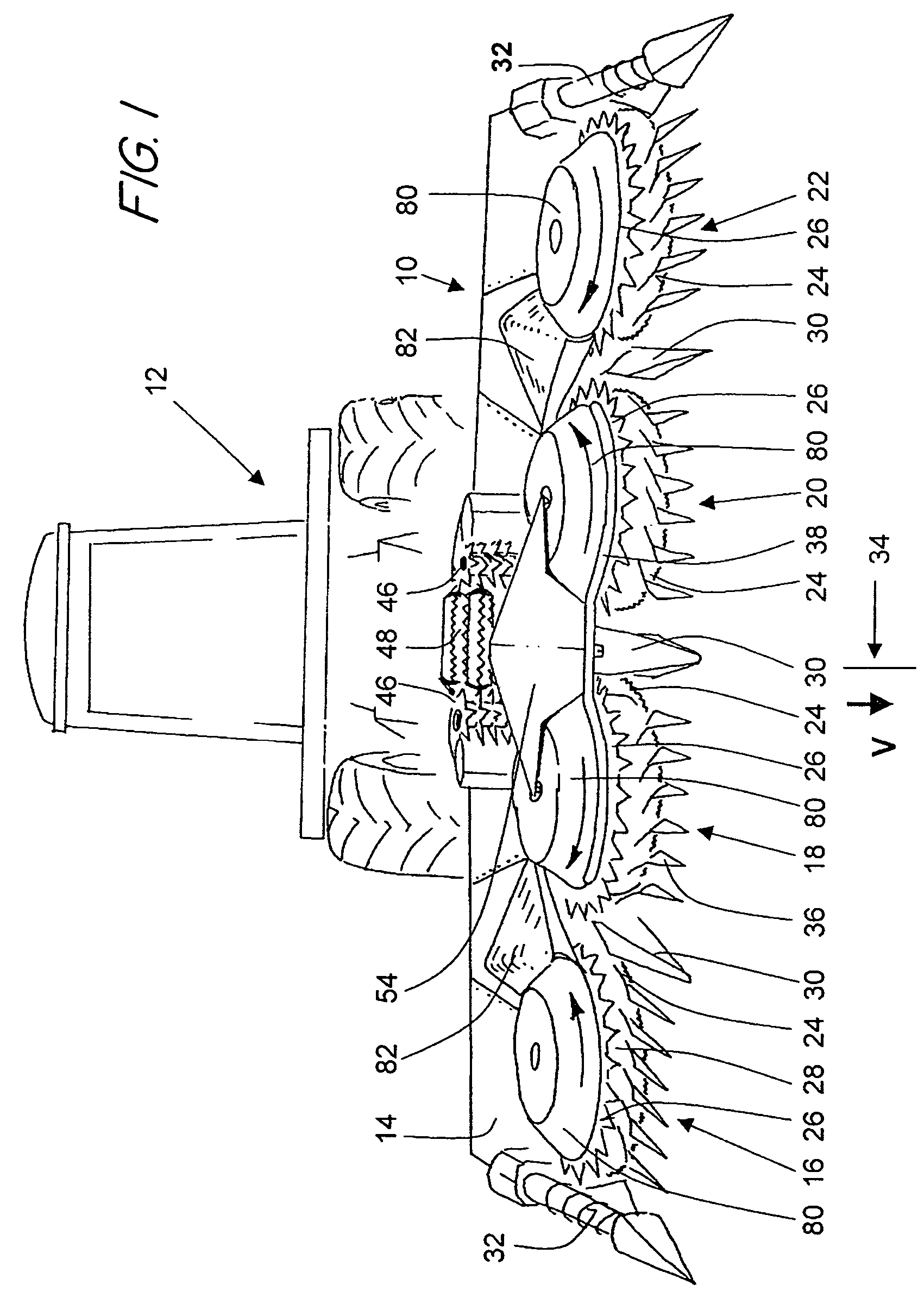 Machine for mowing stalk-like crops