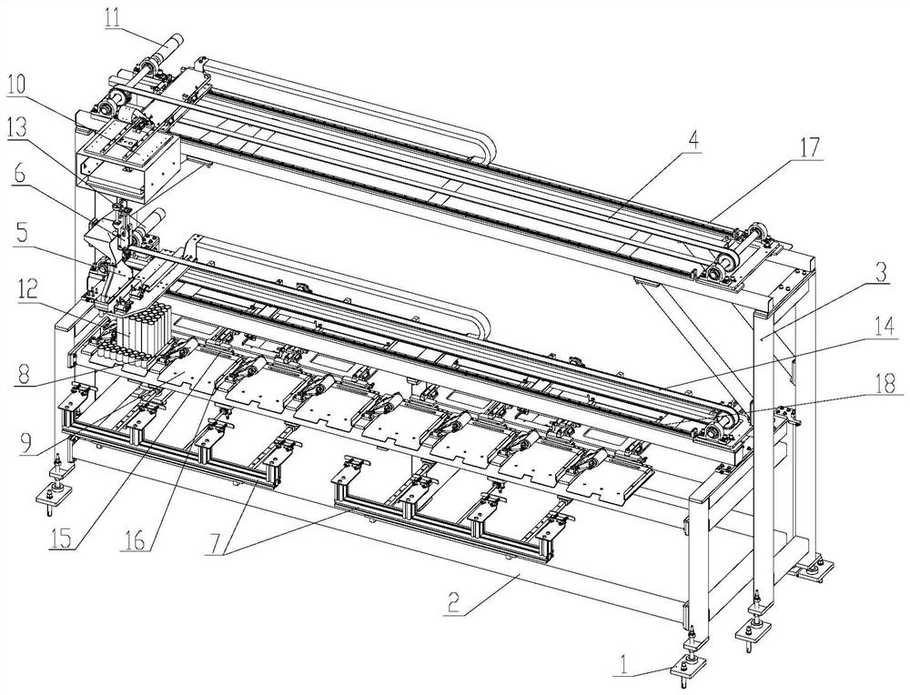 An automatic equipment for quantitatively injecting and emitting nitrate