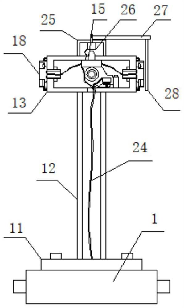 Antitheft warning photoelectric fence