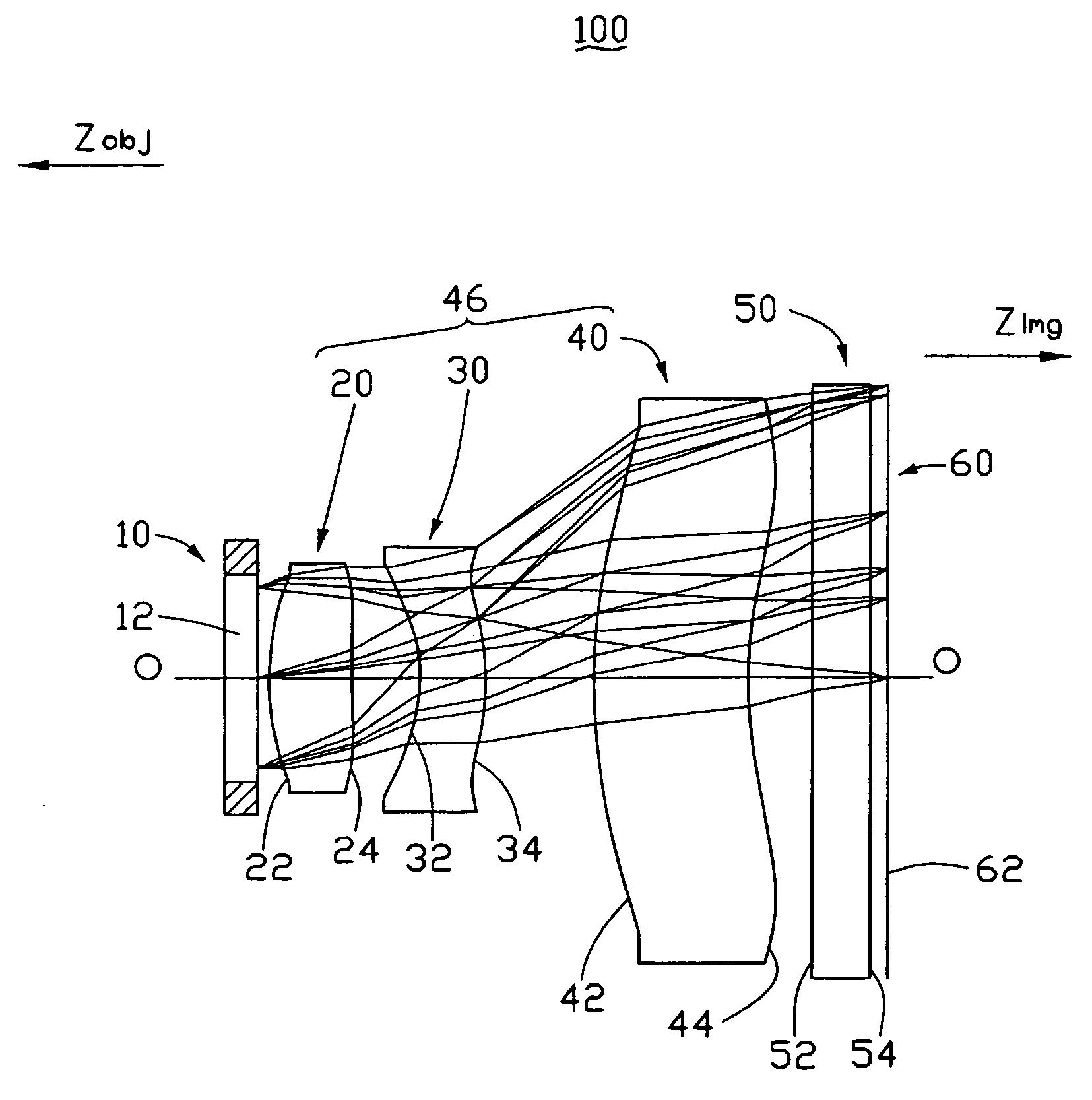 Lens system for digital camera