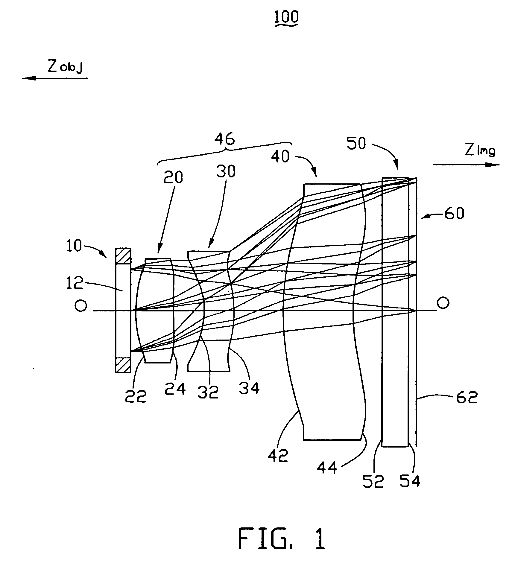 Lens system for digital camera