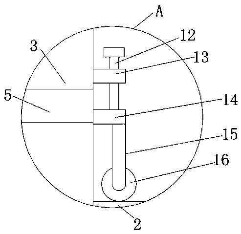 Cement laying device for building engineering