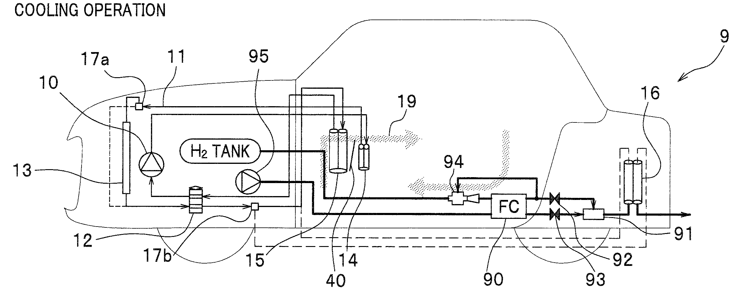 Vehicle air-conditioning system