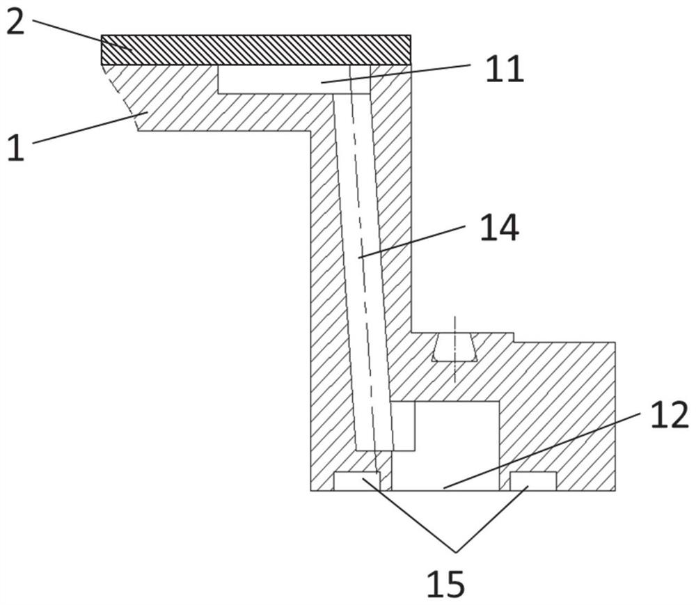 Target cooling back plate and preparation method thereof