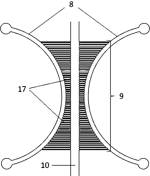 Micro-fluidic chip for cell migration and preparation method of micro-fluidic chip