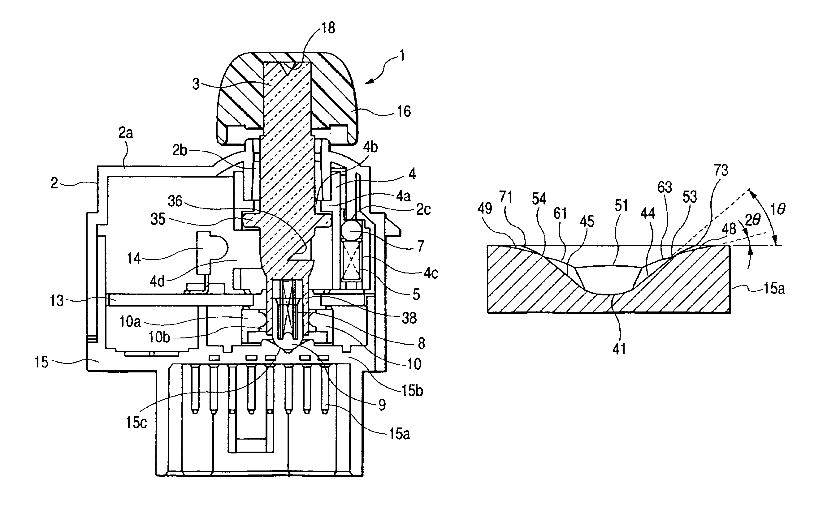 Multi-directional switch