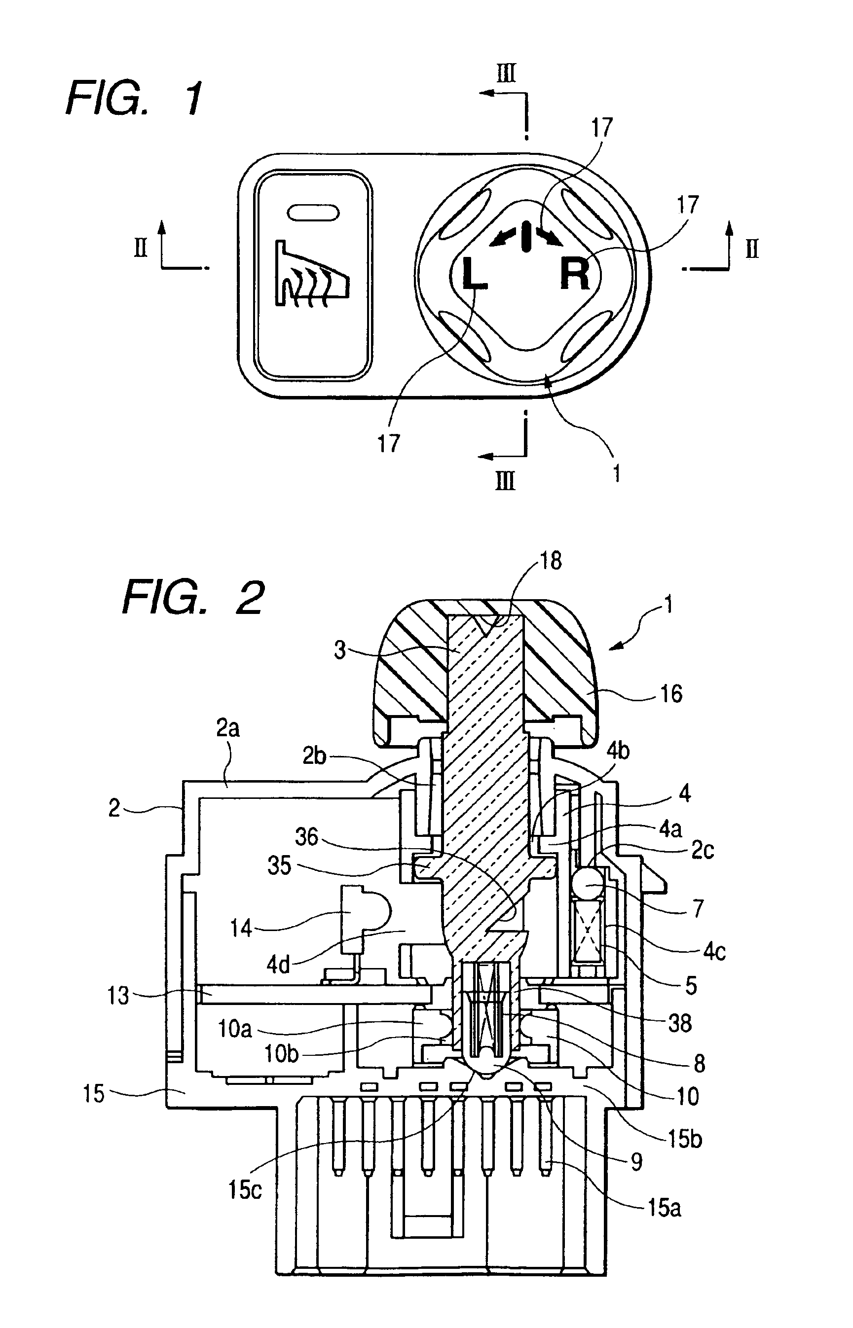 Multi-directional switch