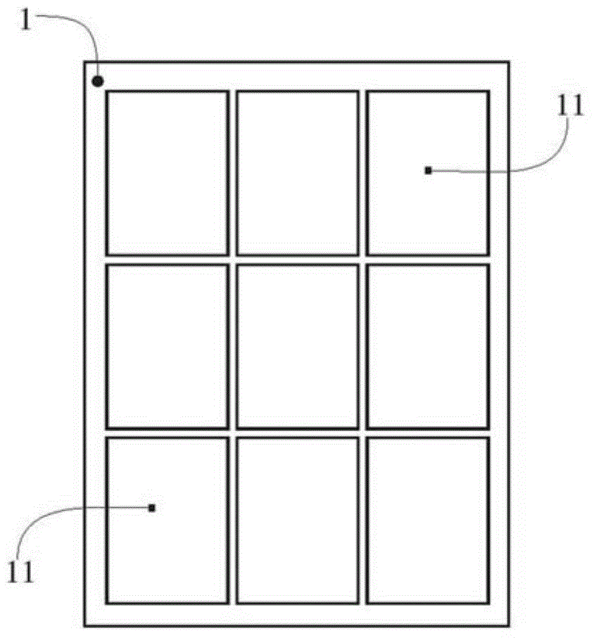 Single-layer self-capacitance touch screen for realizing multi-point touch identification and data processing method thereof