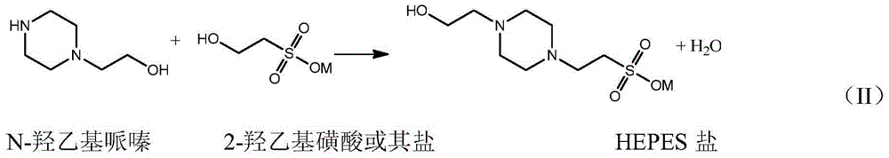 Method for preparing high-purity 4-(2-hydroxyerhyl) piperazine-1-erhaesulfonic acid through nanofiltration