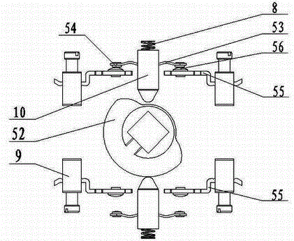 Combined type auxiliary switch used for circuit breaker mechanism