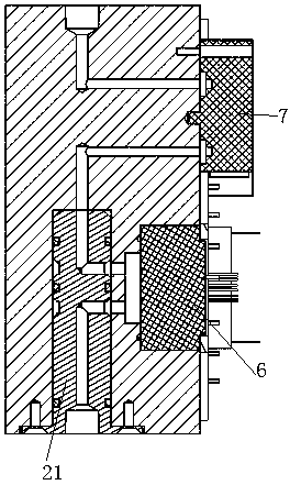 a sf-based  <sub>6</sub> Multi-gas detection gas chamber of comprehensive analyzer and detection method thereof