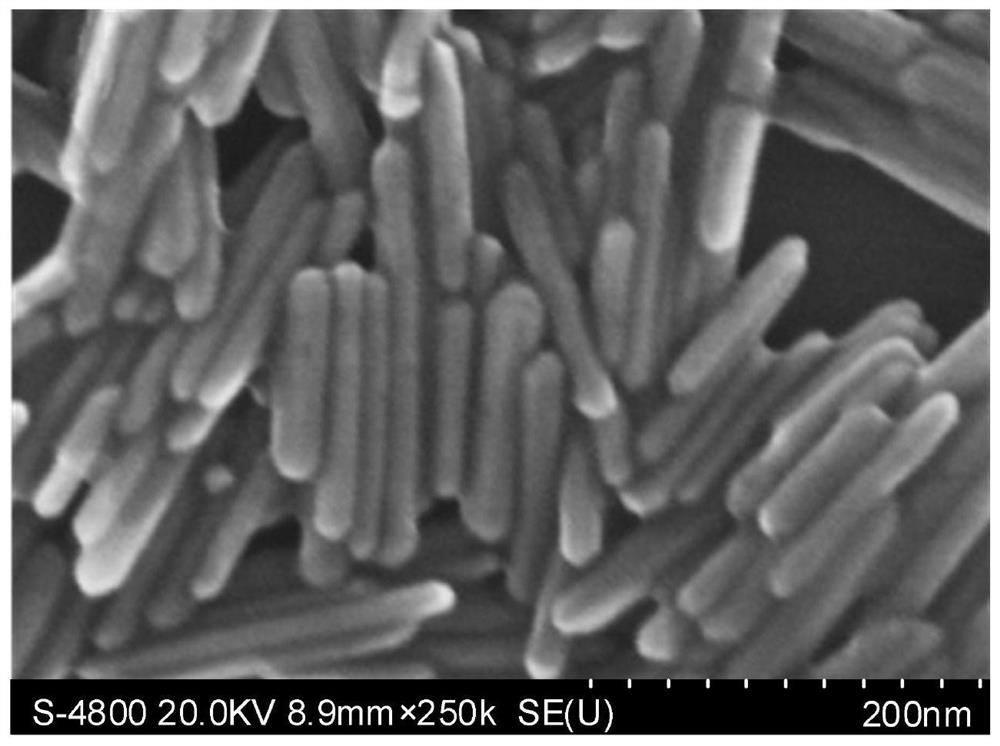 Preparation method of ZnO-coated ZIF-8 core-shell nano composite material with efficient photocatalytic performance