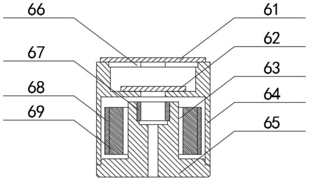 Piezoelectric acceleration sensor capable of detecting working state in real time and detection method