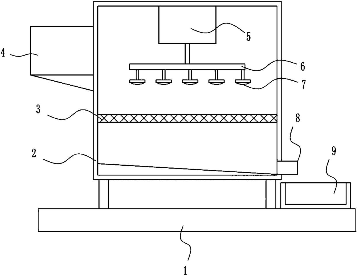 Chili mincing device for producing chili sauce