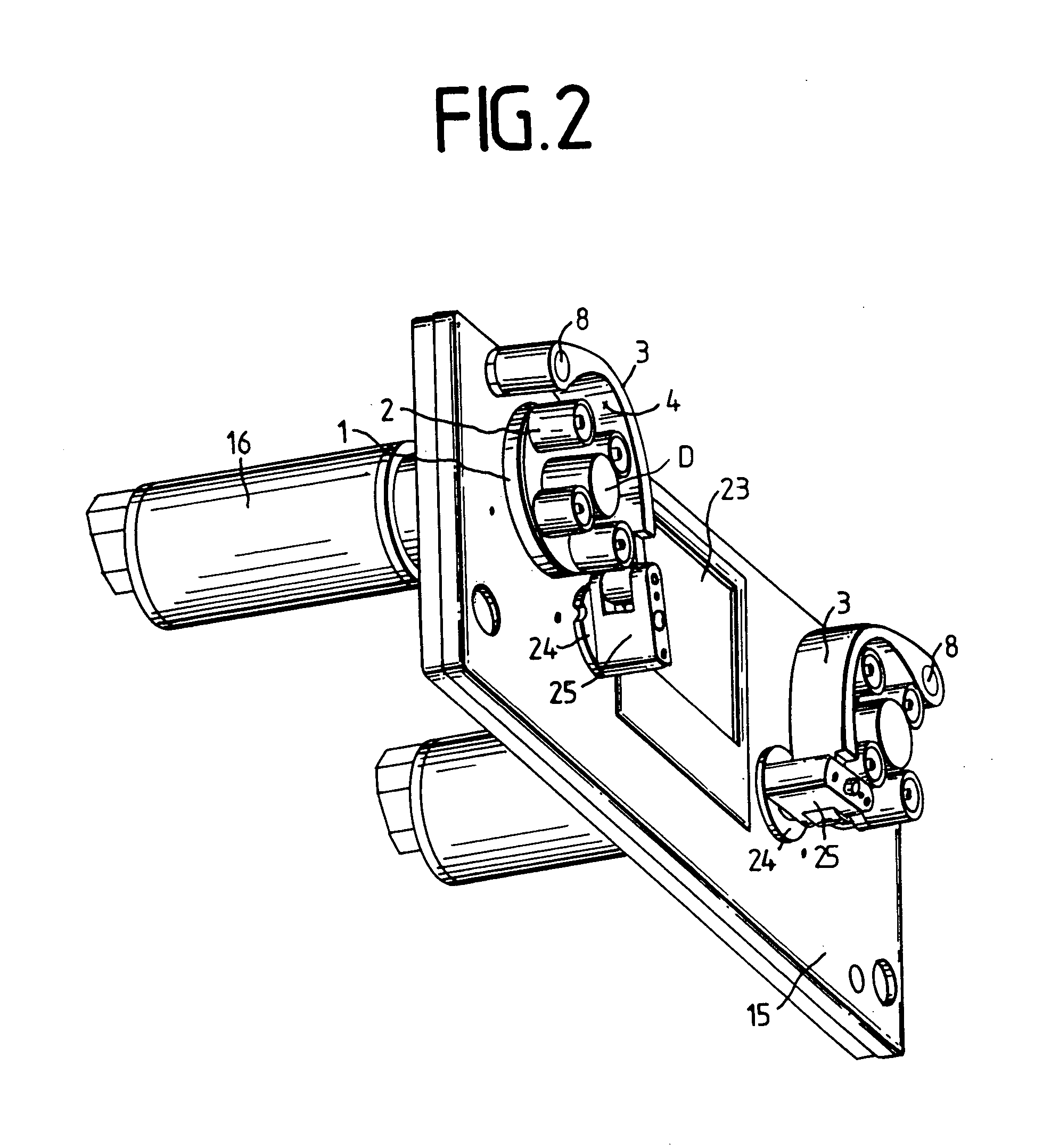 Peristaltic hose pump