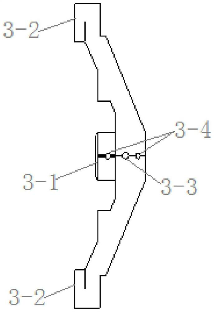 A kind of pitching frame component assembly method and its assembly tooling