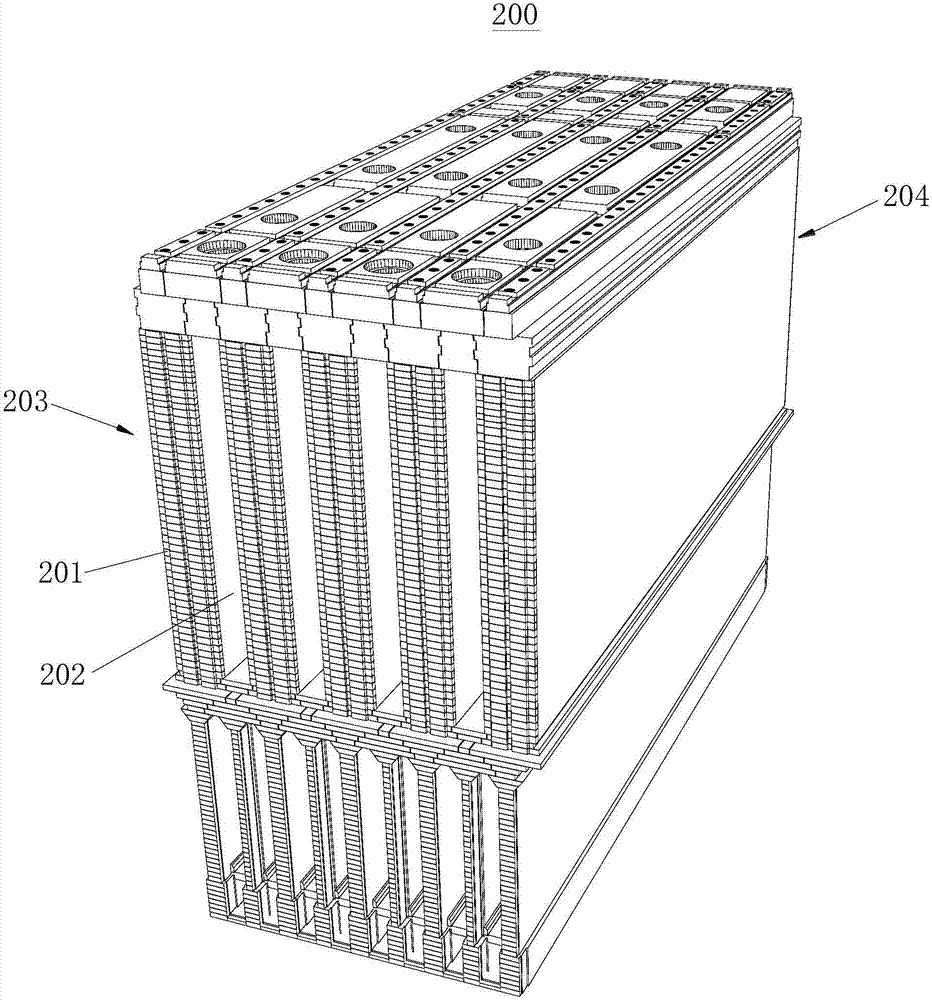 Wall working face detection device and method for coke oven restoration work