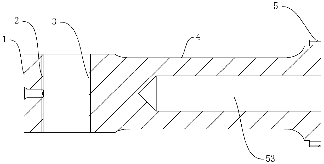 High-pressure plunger pump connecting rod processing process device