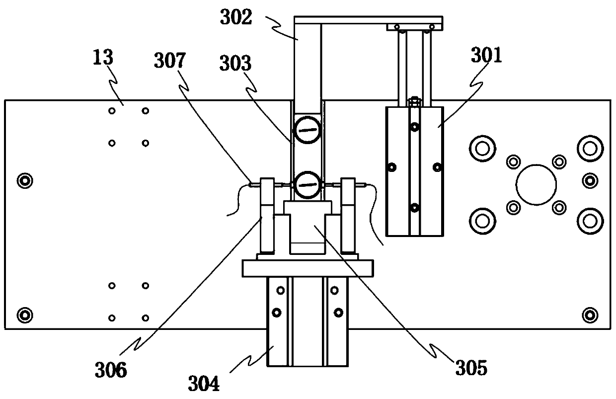 Button cell detecting, labelling and packaging all-in-one machine