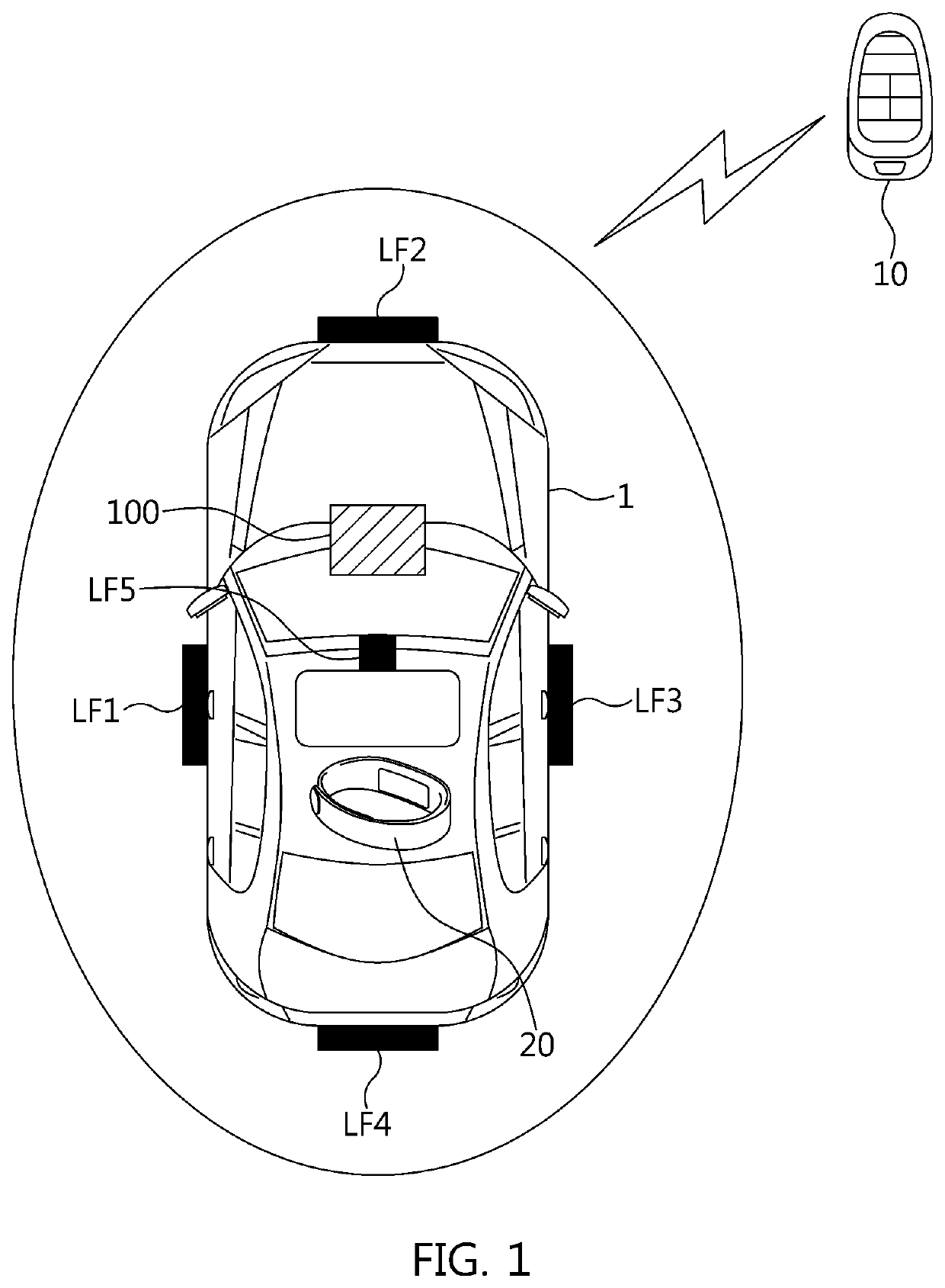 Rear occupant alert method and vehicle fob device using the same