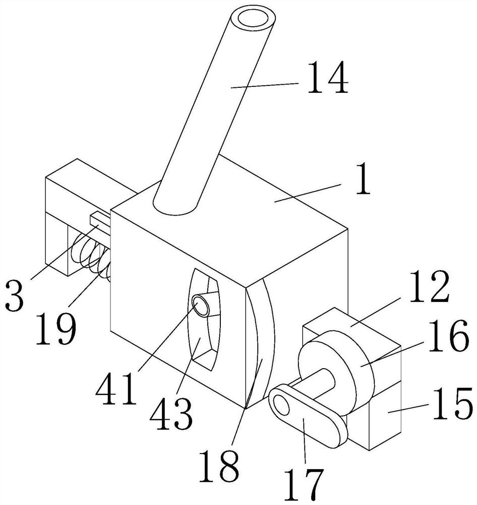 Badminton training hitting device