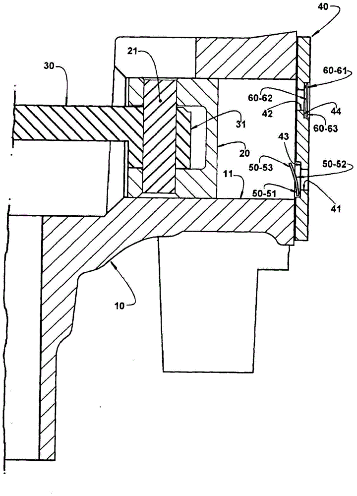 Valve arrangement for hermetic compressors