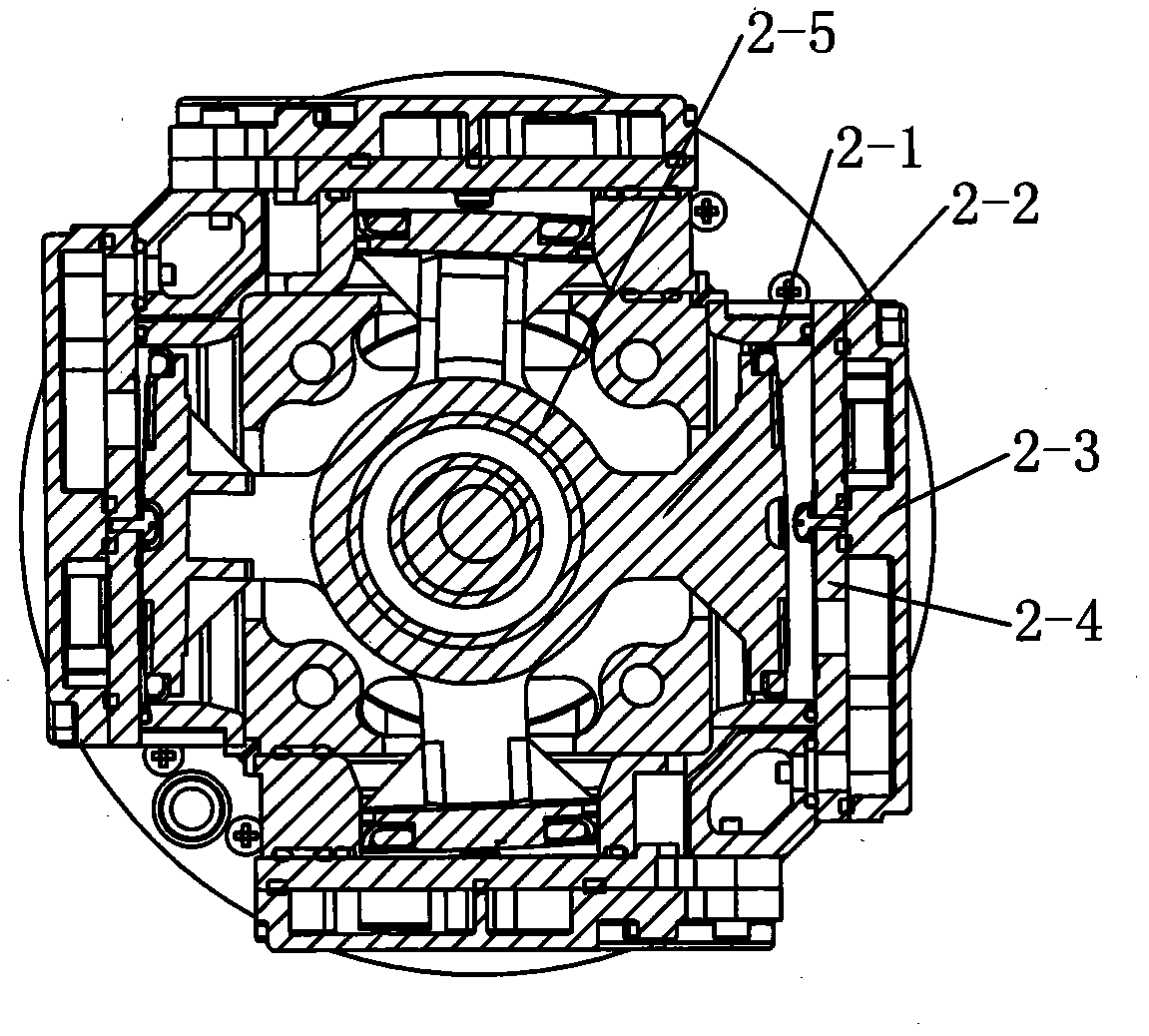 Cross compressor