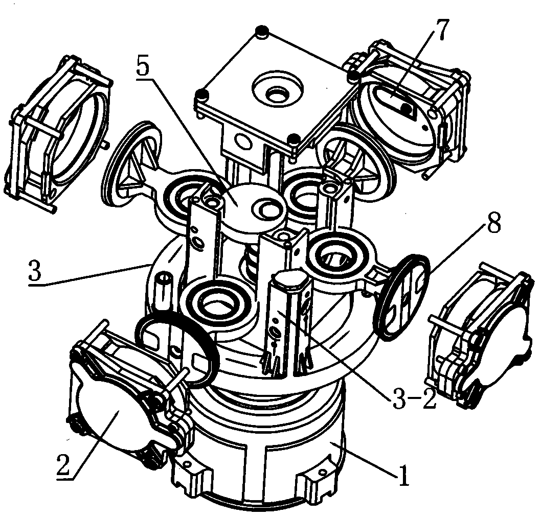 Cross compressor